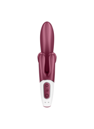 Vibromasseur rabbit point G rouge double stimulation clitoridienne Touch Me Satisfyer - CC597811SA